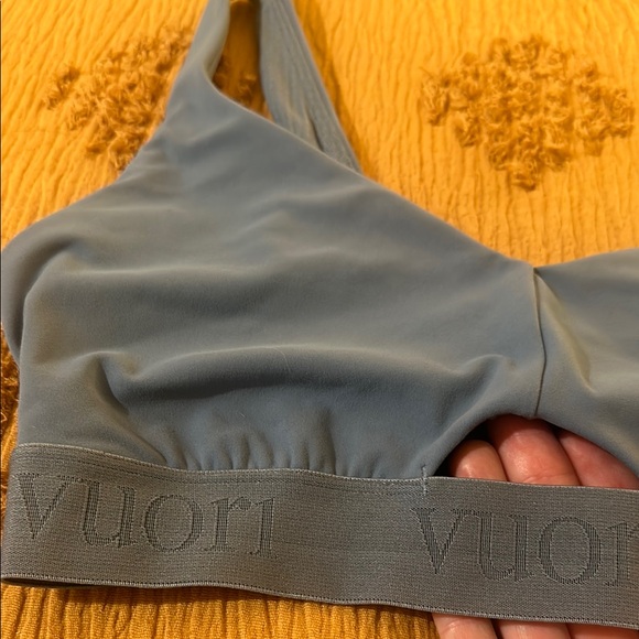 Vuori Soft Blue Sports Bra - Picture 1 of 3